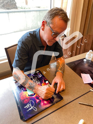 Kiefer Sutherland autograph signed inscribe 11x14 framed photo JSA The Lost Boys