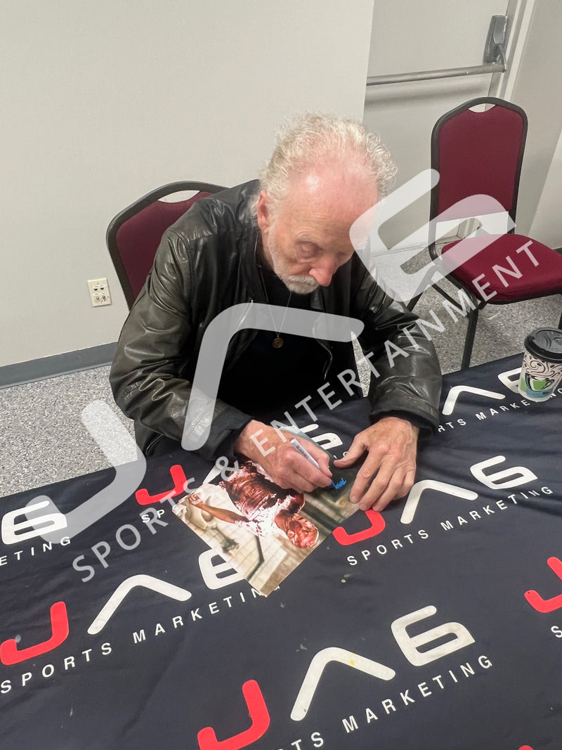 Tobin Bell autographed signed inscribed 8x10 Saw Jigsaw JSA COA