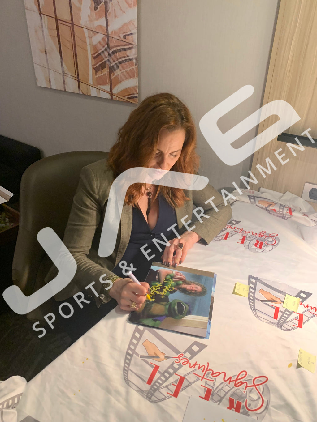 Judith Hoag autographed inscribed 8x10 photo JSA Teenage Mutant Ninja Turtles