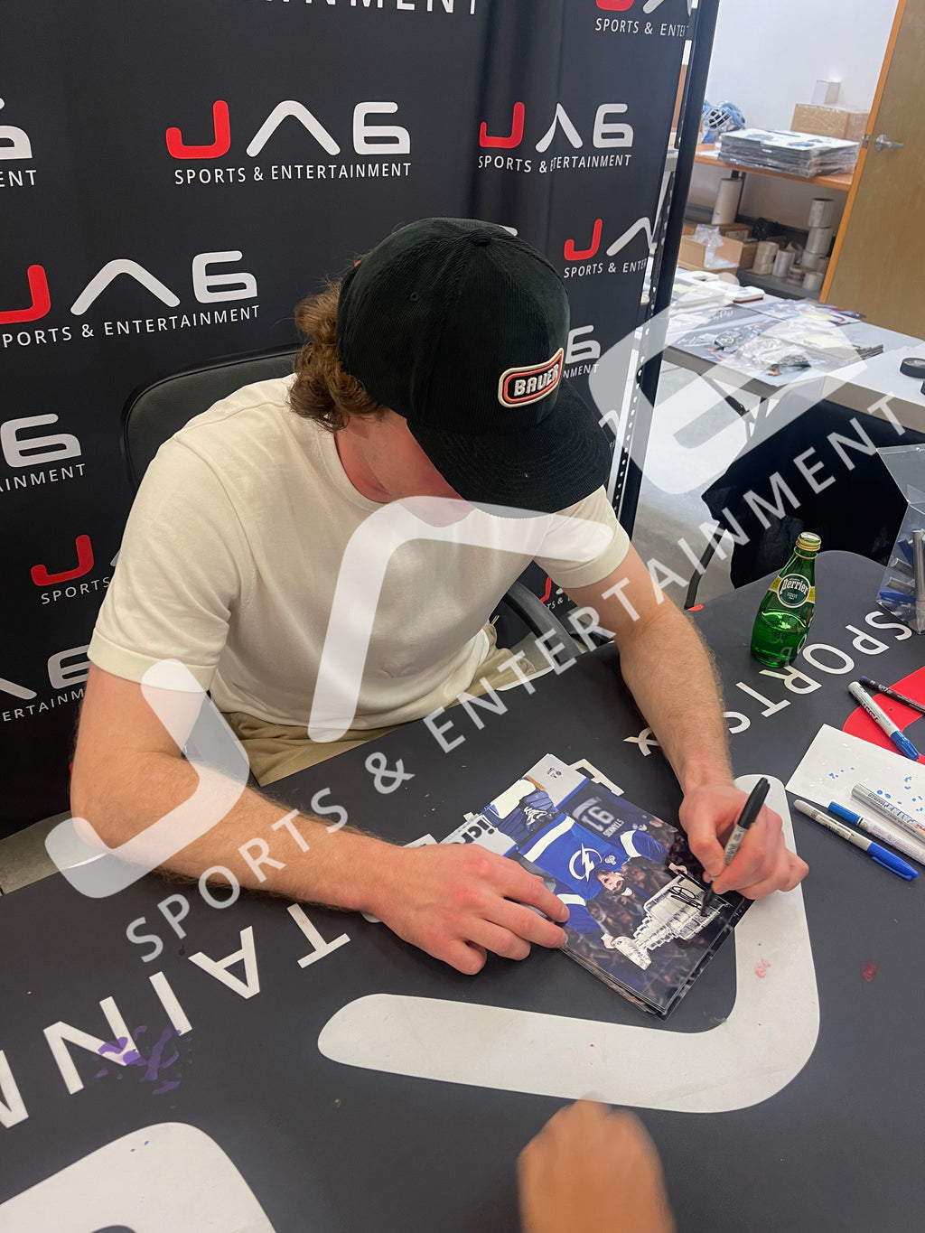 Andrei Vasilevskiy autographed signed 8x10 photo NHL Tampa Bay Lightning JSA COA