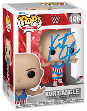 Pre-Order Kurt Angle Autograph Funko Pop