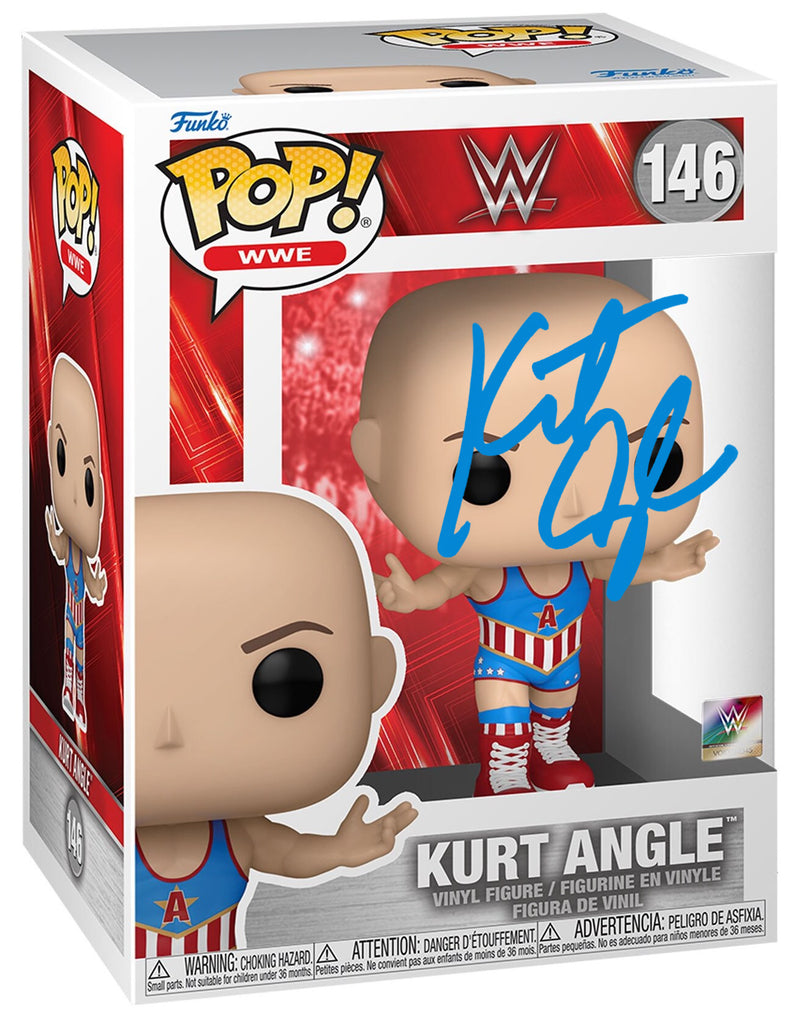 Pre-Order Kurt Angle Autograph Funko Pop