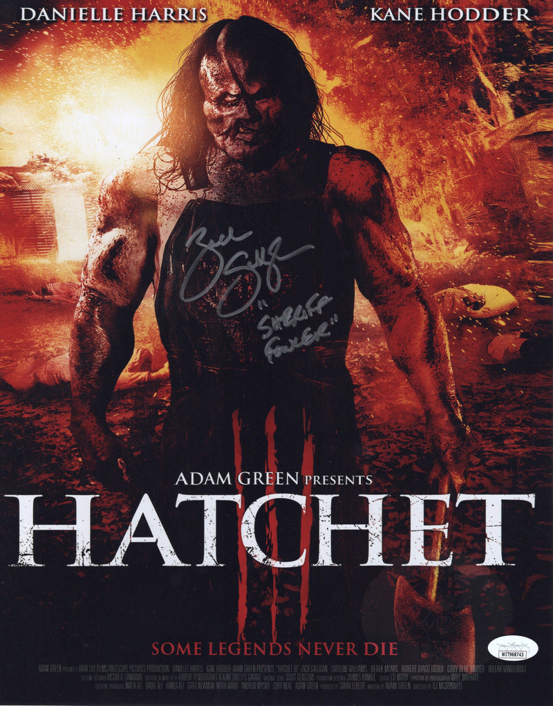 Zach Galligan autographed inscribed 11x14 photo Hatchet JSA COA