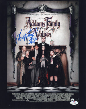 Christopher Lloyd autographed signed 11x14 photo PSA The Addams Family Values