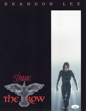 James O'barr autographed signed 11x14 photo The Crow JSA COA