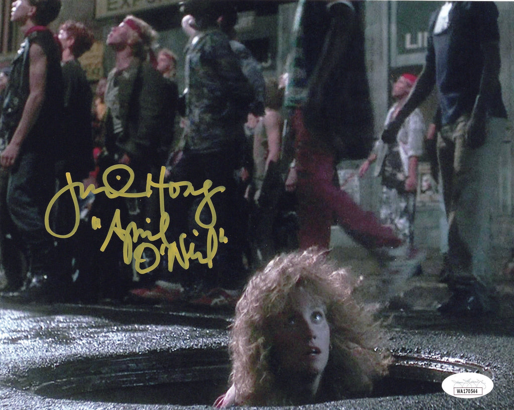 Judith Hoag autographed inscribed 8x10 photo JSA Teenage Mutant Ninja Turtles
