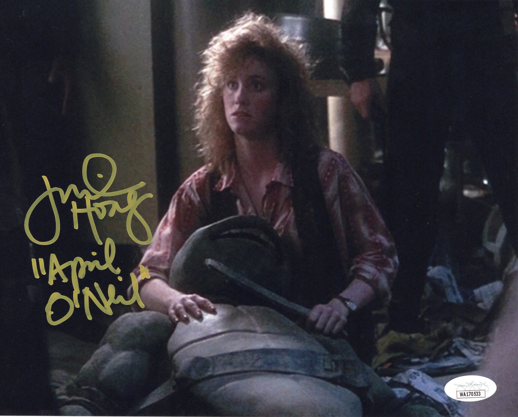 Judith Hoag autographed inscribed 8x10 photo JSA Teenage Mutant Ninja Turtles