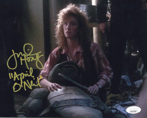 Judith Hoag autographed inscribed 8x10 photo JSA Teenage Mutant Ninja Turtles