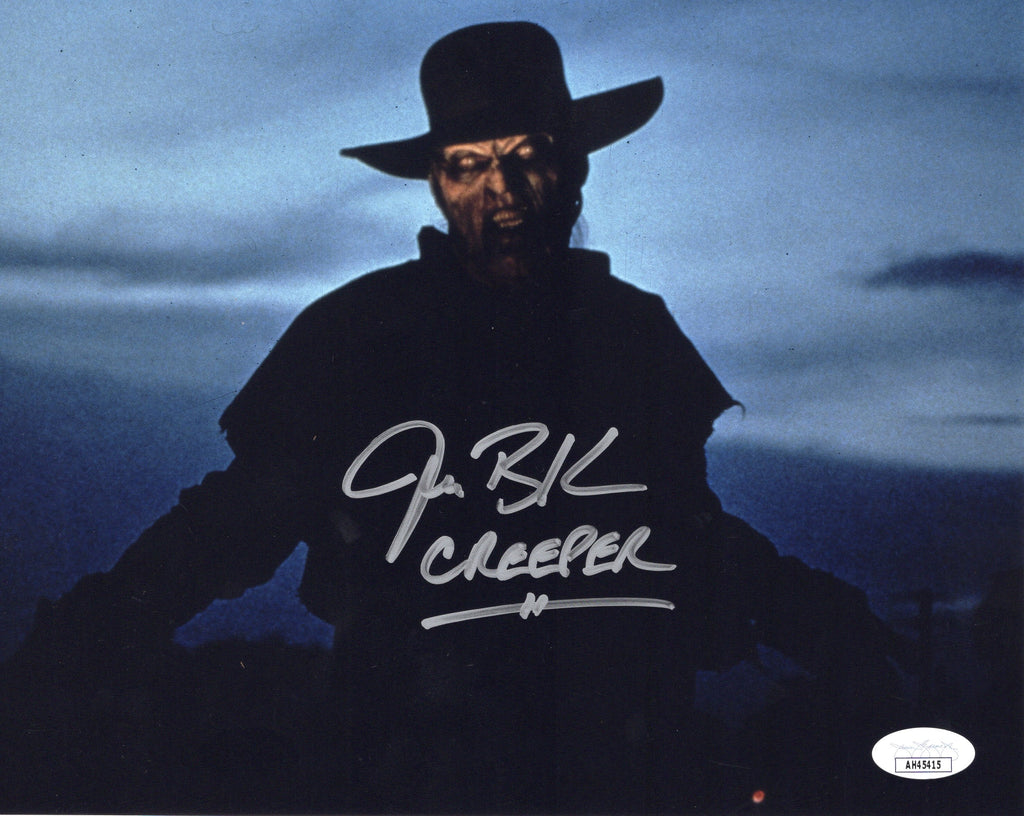 Jonathan Breck autographed signed inscribed 8x10 photo Jeepers Creepers JSA COA