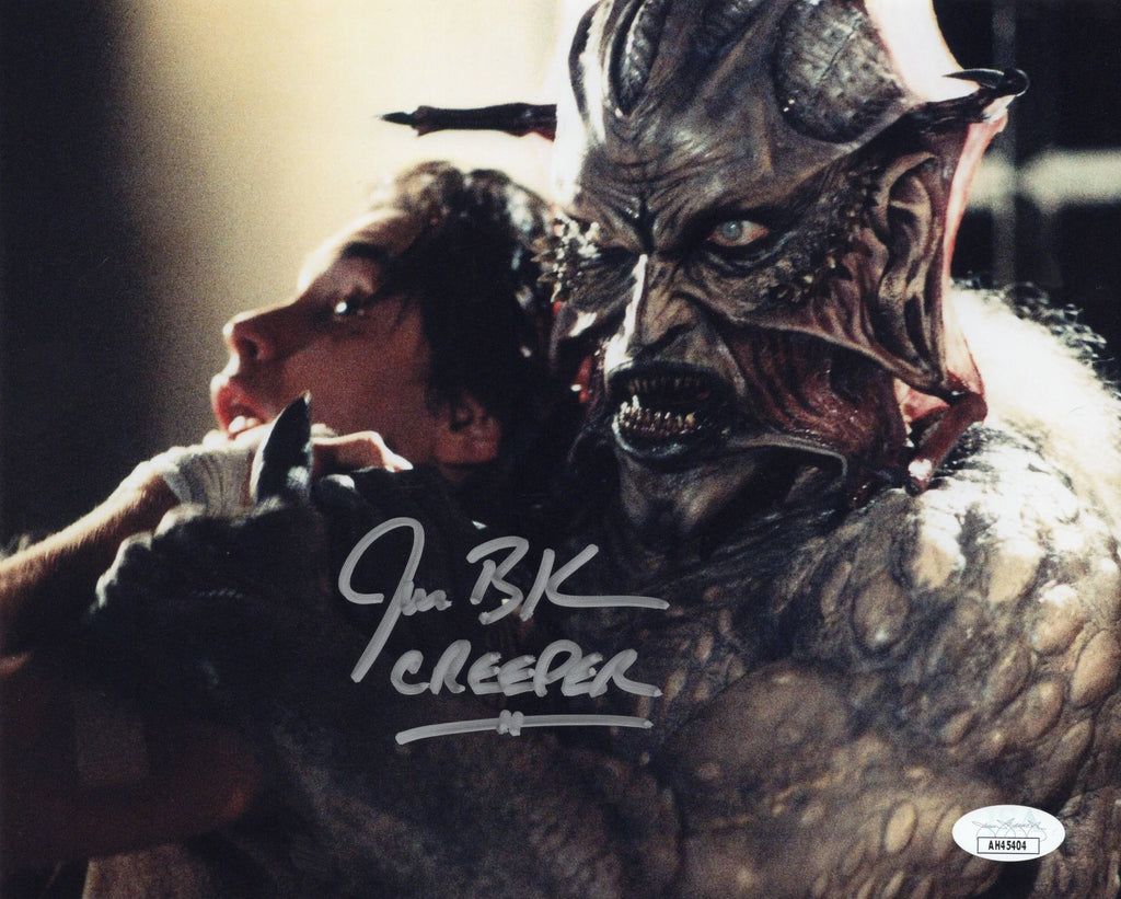 Jonathan Breck autographed signed inscribed 8x10 photo Jeepers Creepers JSA COA