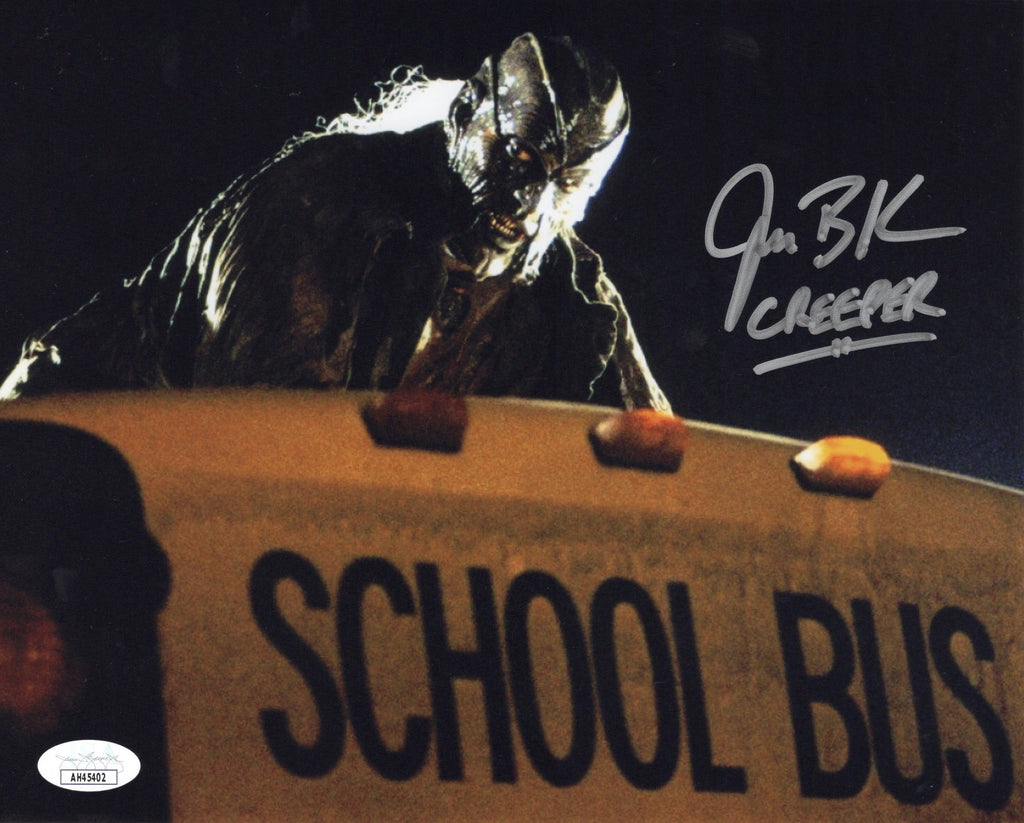 Jonathan Breck autographed signed inscribed 8x10 photo Jeepers Creepers JSA COA