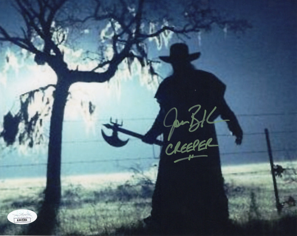 Jonathan Breck autographed signed inscribed 8x10 photo Jeepers Creepers JSA COA