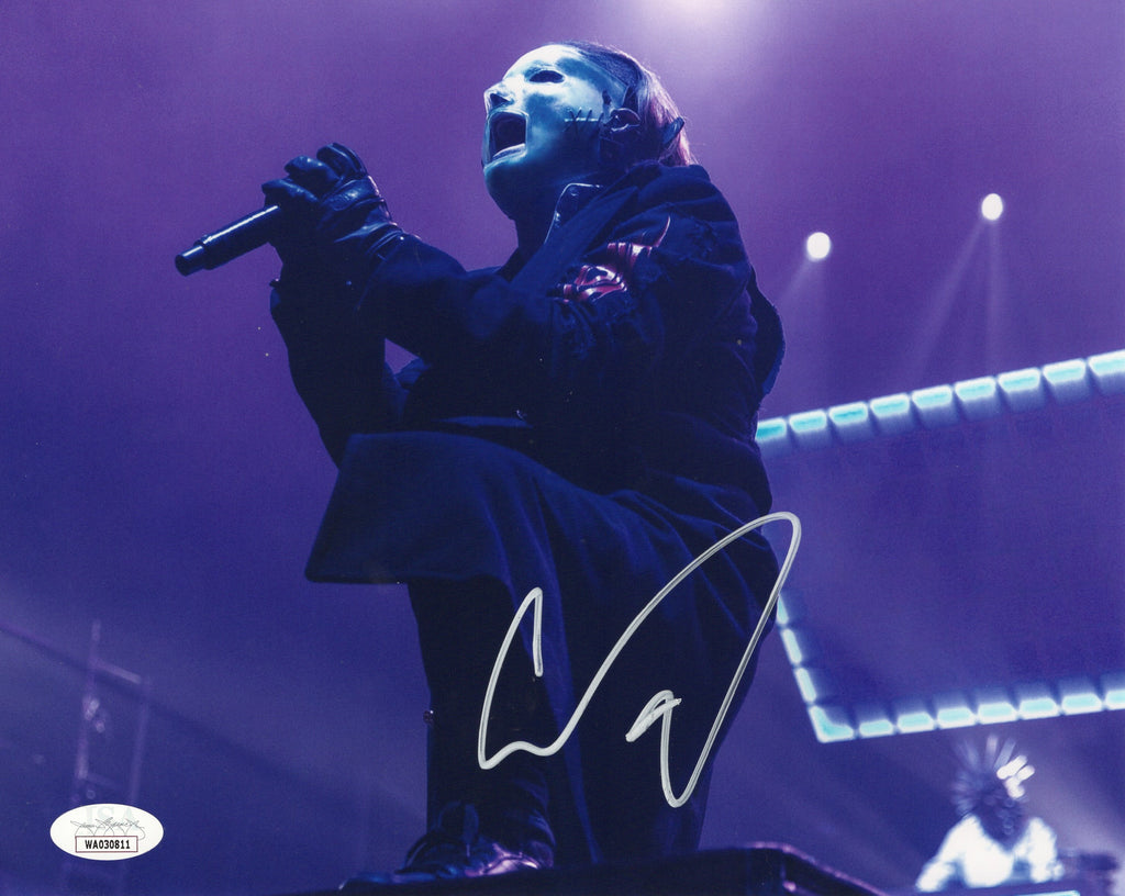 Corey Taylor autographed signed 8x10 photo Slipknot JSA COA Stone Sour