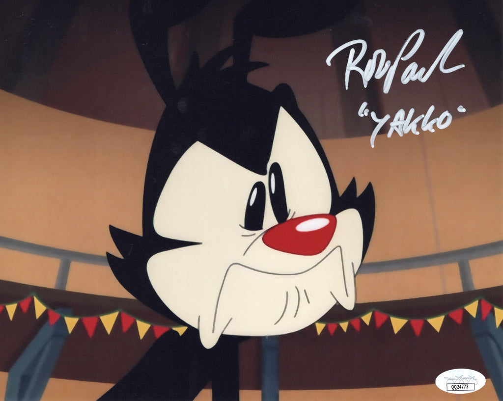 Rob Paulsen autographed signed inscribed 8x10 photo Animaniacs JSA COA