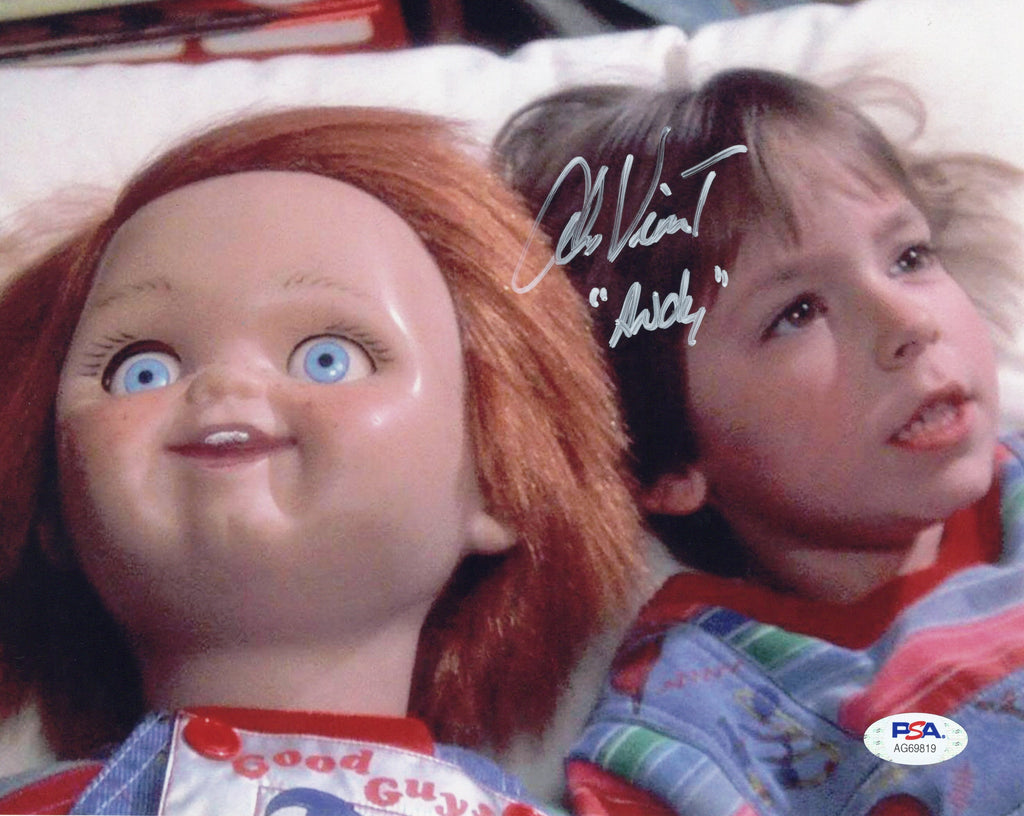 Alex Vincent autographed signed inscribed 8x10 photo Andy PSA COA Child's Play