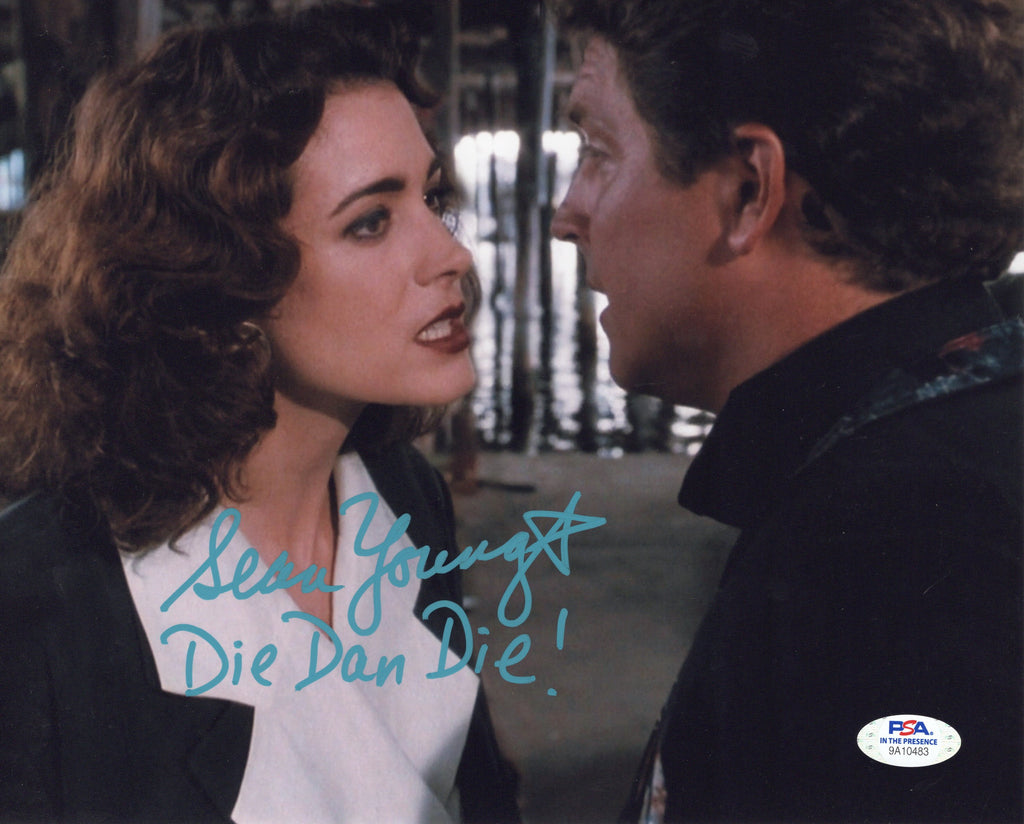 Sean Young autographed signed inscribed 8x10 photo Ace Ventura Ray Finkle PSA