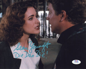 Sean Young autographed signed inscribed 8x10 photo Ace Ventura Ray Finkle PSA