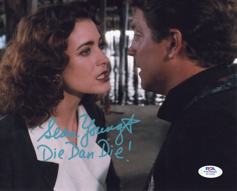 Sean Young autographed signed inscribed 8x10 photo Ace Ventura Ray Finkle PSA