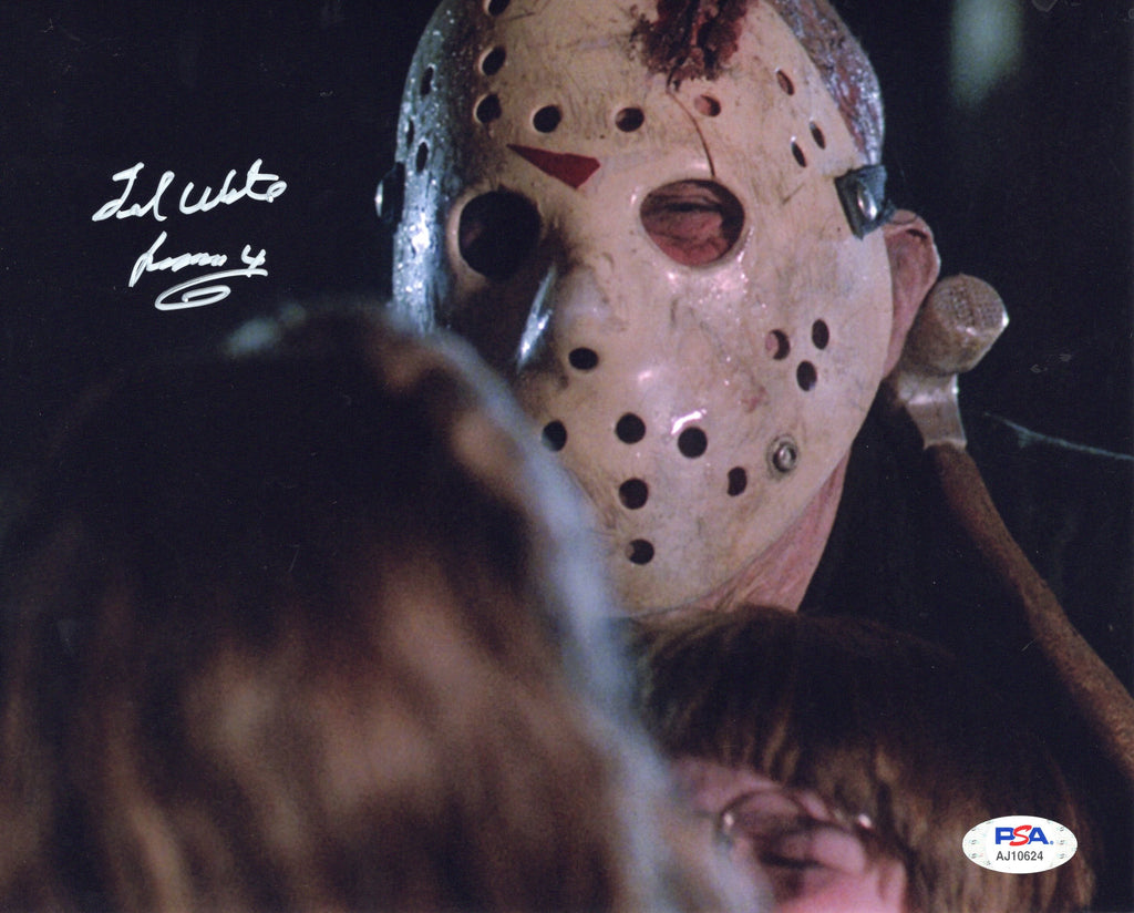 Ted White autographed signed inscribed 8x10 photo Friday The 13th Jason PSA COA