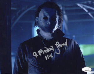 A. Michael Lerner signed inscribed 8x10 photo Halloween JSA COA Michael Myers