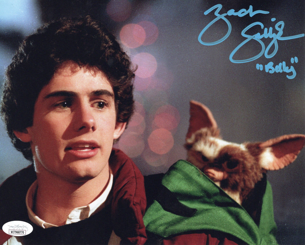 Zach Galligan autographed signed inscribed 8x10 photo Gremlins JSA COA