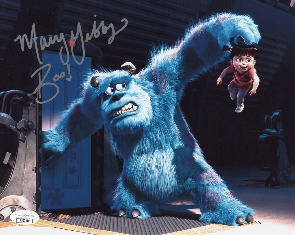 Mary Gibbs autographed signed inscribed 8x10 photo Monsters Inc Boo JSA COA