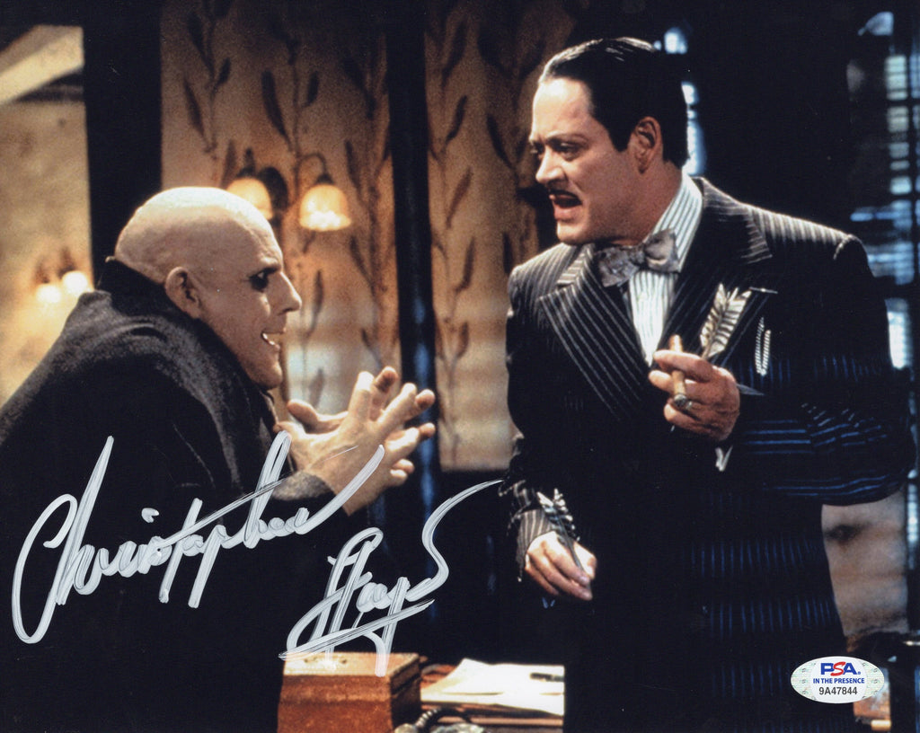 Christopher Lloyd autographed signed 8x10 photo PSA The Addams Family Fester