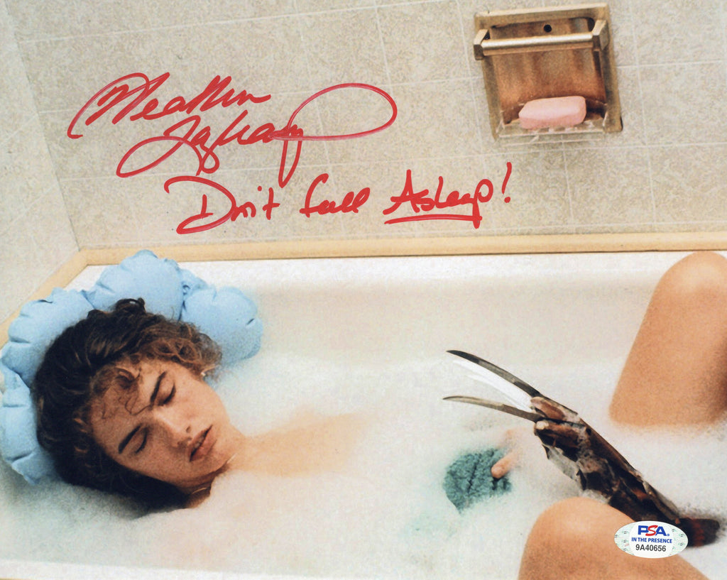 Heather Langenkamp autograph signed inscribed 8x10 photo Nightmare on Elm St PSA