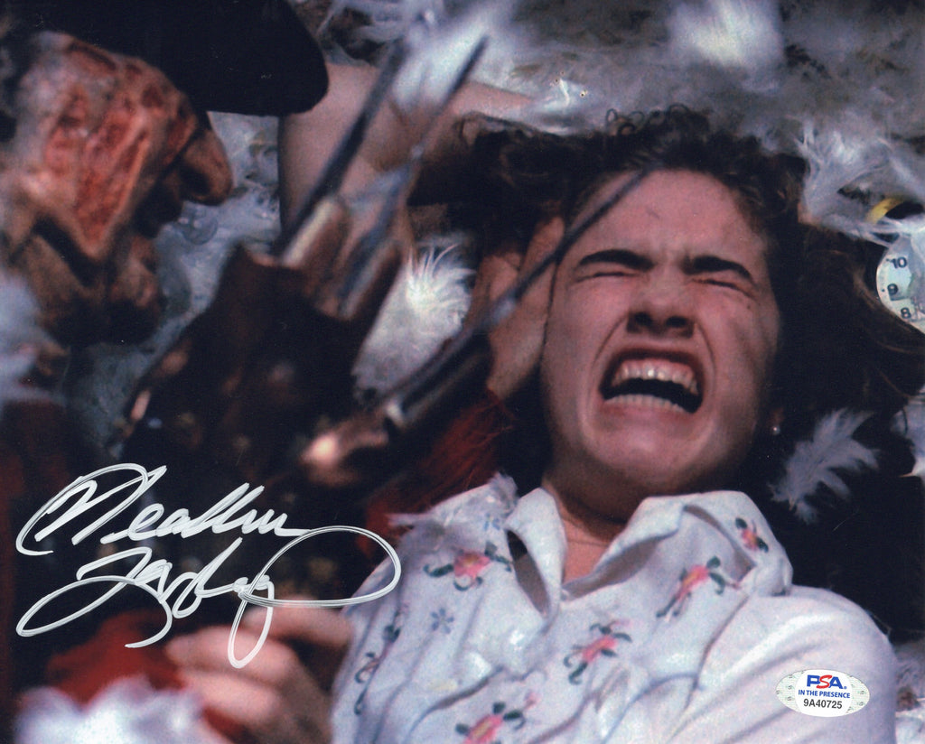 Heather Langenkamp autographed signed 8x10 photo Nightmare on Elm St Nancy PSA