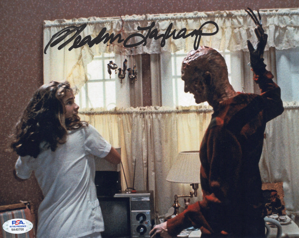 Heather Langenkamp autographed signed 8x10 photo Nightmare on Elm St Nancy PSA