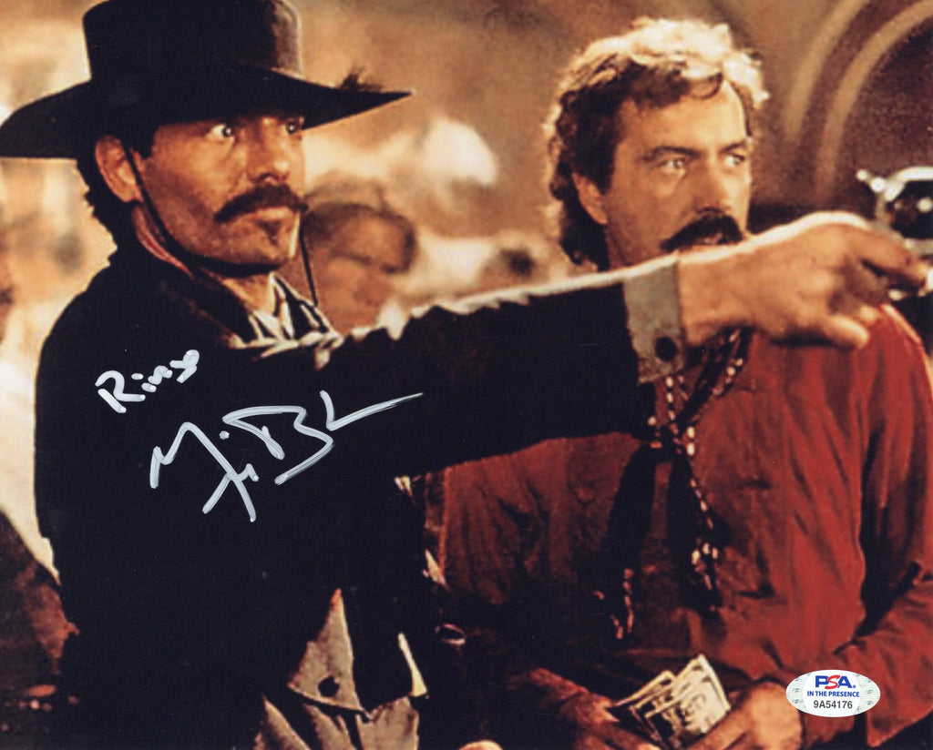 Michael Biehn autographed signed inscribed 8x10 photo PSA Tombstone Johnny Ringo