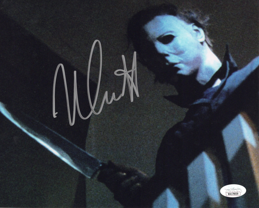 Nick Castle autographed signed 8x10 photo Halloween JSA Michael Myers