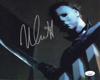 Nick Castle autographed signed 8x10 photo Halloween JSA Michael Myers