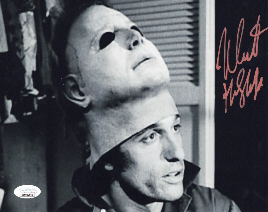Nick Castle autographed inscribed 8x10 photo Halloween JSA Michael Myers