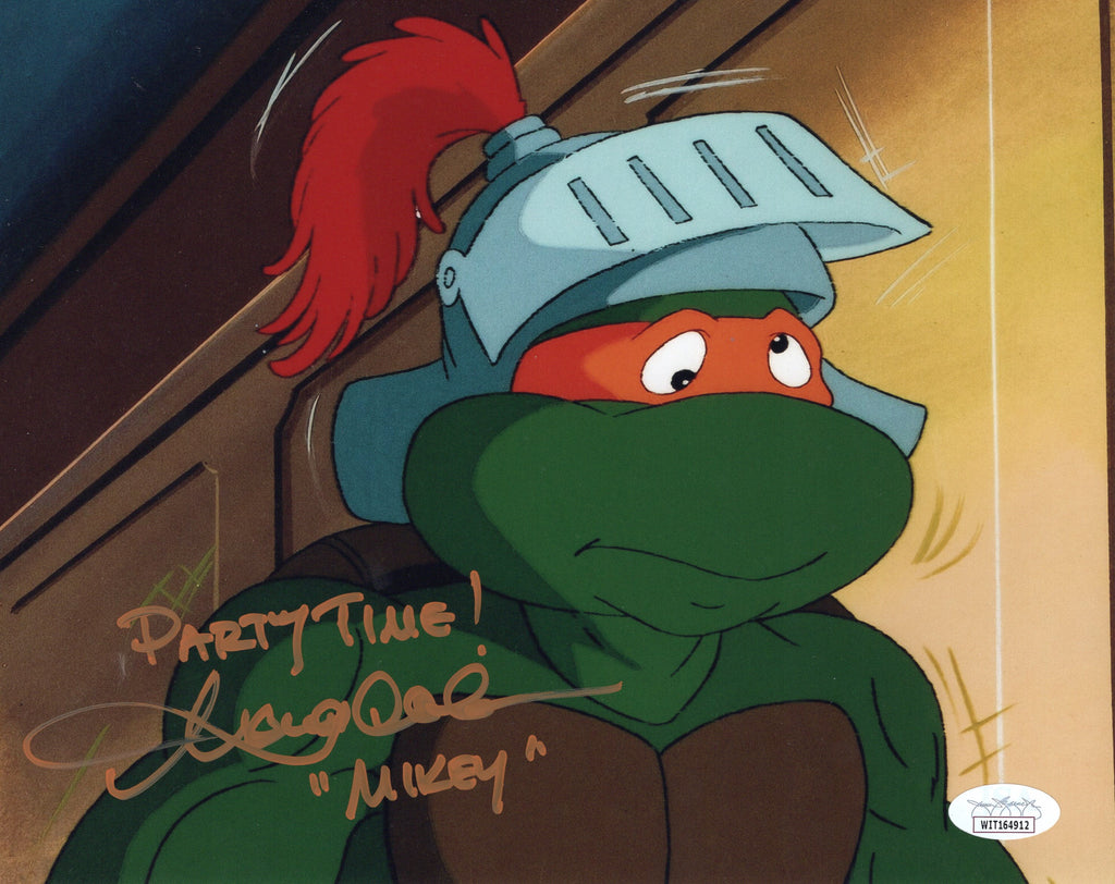 Townsend Coleman signed inscribed 8x10 photo Teenage Mutant Ninja Turtles JSA