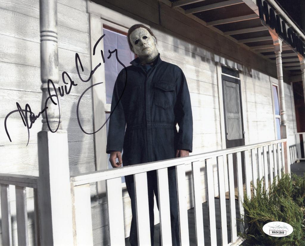 James Jude Courtney autographed 8x10 photo Halloween JSA COA Michael Myers