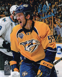 Roman Josi inscribed signed 8x10 photo NHL Nashville Predators JSA COA