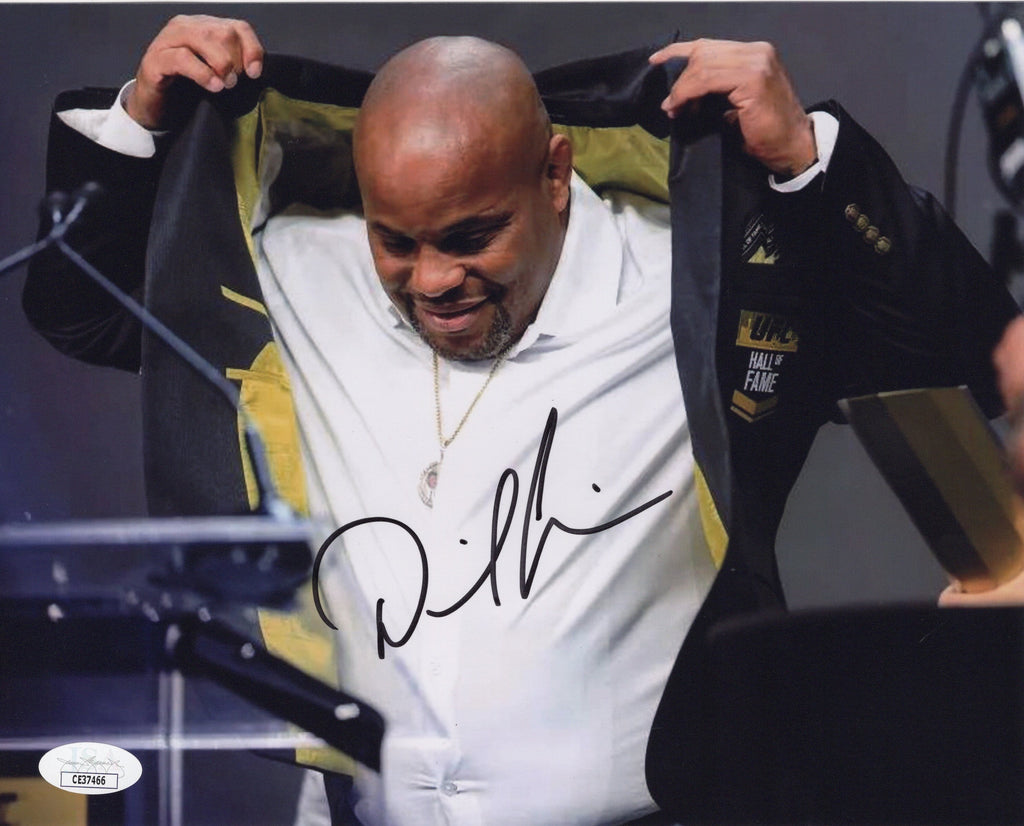 Daniel Cormier autographed signed 8x10 photo UFC JSA COA