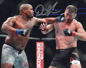 Daniel Cormier autographed signed 8x10 photo UFC JSA COA Stipe Miocic