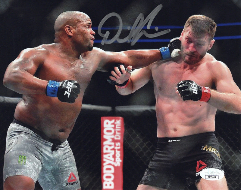 Daniel Cormier autographed signed 8x10 photo UFC JSA COA Stipe Miocic
