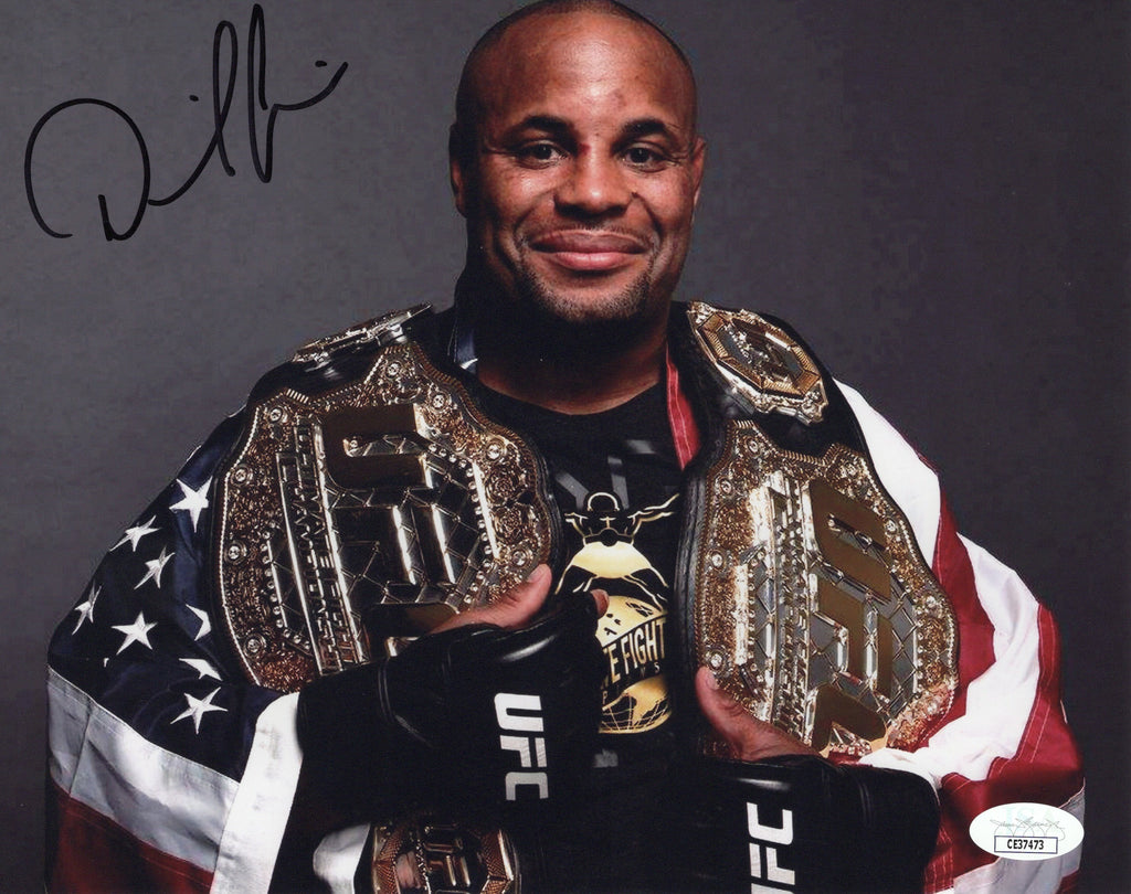 Daniel Cormier autographed signed 8x10 photo UFC JSA COA
