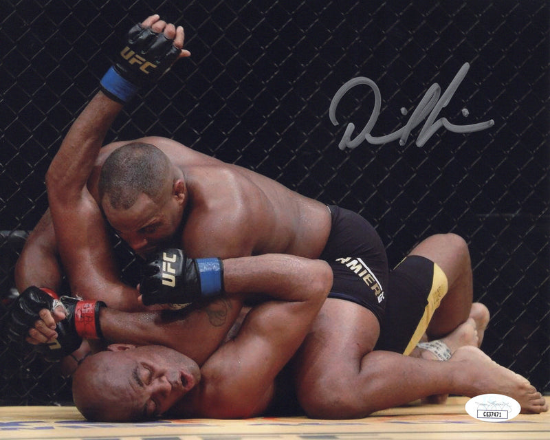 Daniel Cormier autographed signed 8x10 photo UFC JSA COA Anderson Silva