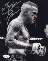Dustin Poirier autographed inscribed 8x10 photo UFC JSA COA The Diamond