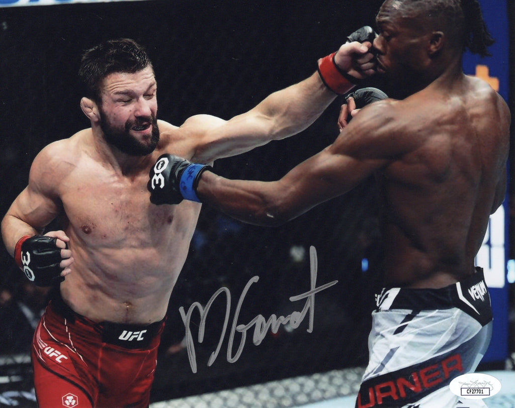 Mateusz Gamrot autographed signed 8x10 photo UFC Jalin Turner JSA COA