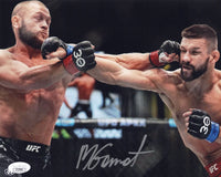 Mateusz Gamrot autographed signed 8x10 photo UFC Rafael Fiziev JSA COA
