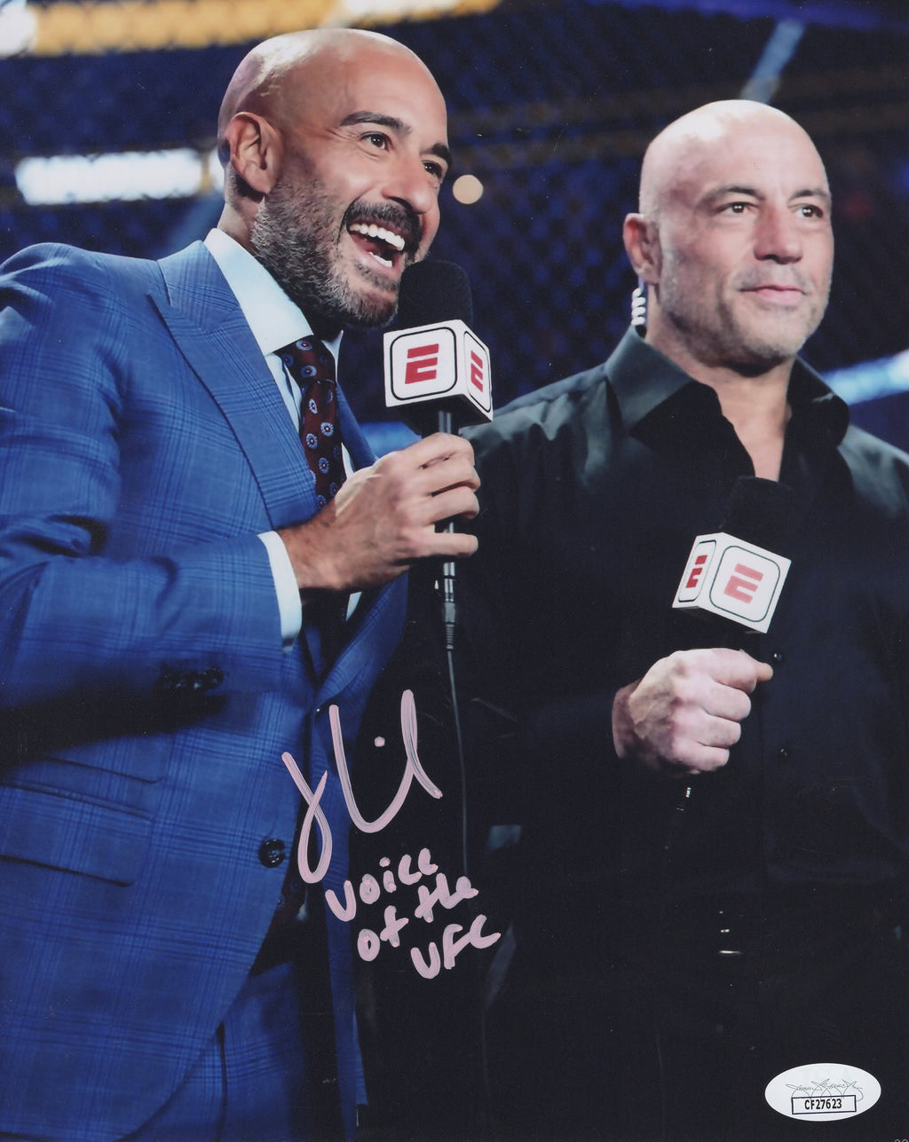 Jon Anik autographed signed inscribed 8x10 photo UFC JSA COA Joe Rogan