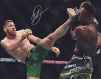 Dricus Du Plessis autographed signed 11x14 photo UFC JSA COA Vs Israel Adesanya