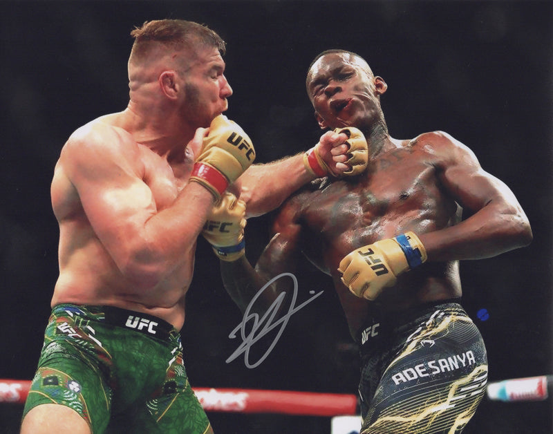 Dricus Du Plessis autographed signed 11x14 photo UFC JSA COA Vs Israel Adesanya