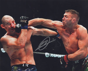 Dricus Du Plessis autographed signed 8x10 photo UFC JSA COA Vs Sean Strickland