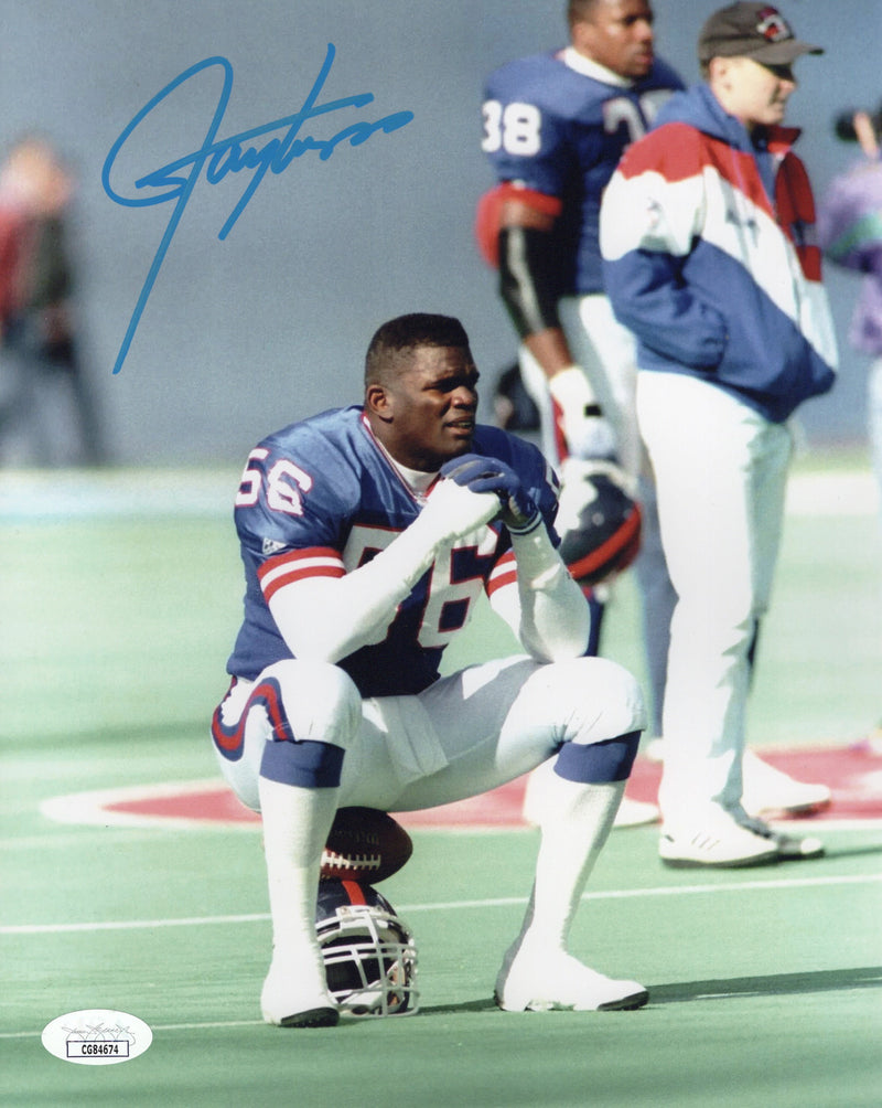 Lawrence Taylor autographed signed 8x10 photo NFL New York Giants JSA COA